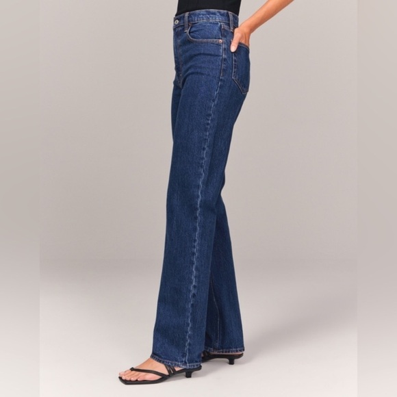 Abercrombie and Fitch the 90” straight ultra high Rise size 31/12R - Picture 5 of 12